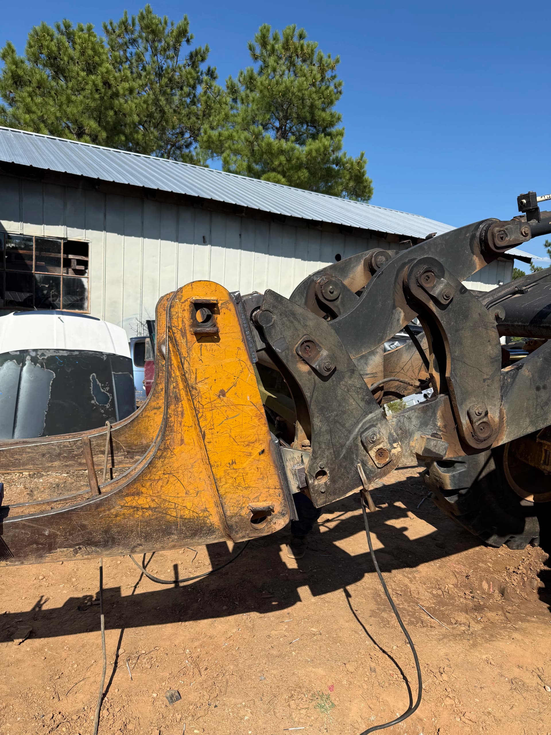Custom Fork Adapter Fabrication for Crawford Motor Co. in Wadesboro image
